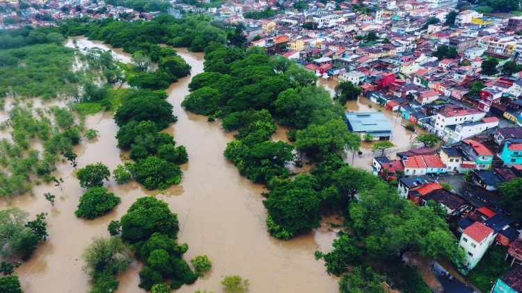 Inondazioni nello Stato brasiliano di Bahia (foto d'archivio)