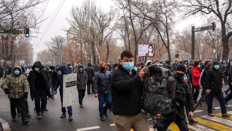 Protestos no Cazaquistão
