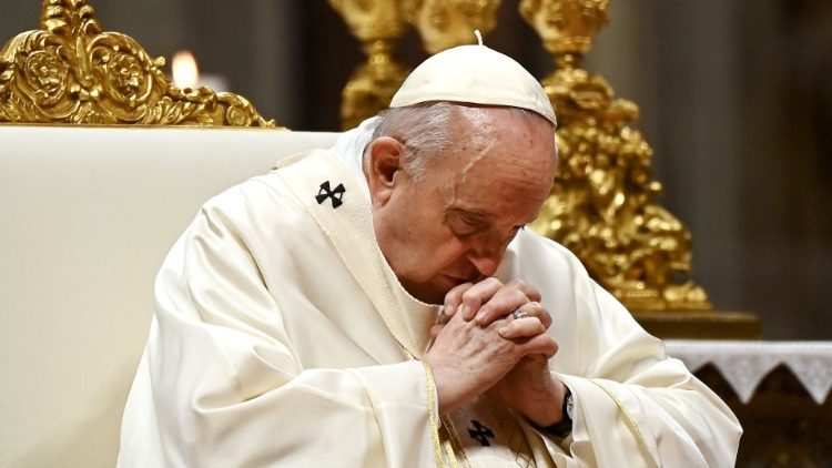 Папа падчас святой Імшы ў Дзень кансэкраванага жыцця