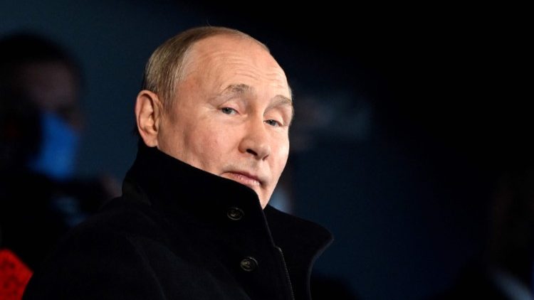 Beim Friedensgebet geht es vor allem um ihn: Russlands Präsident Putin