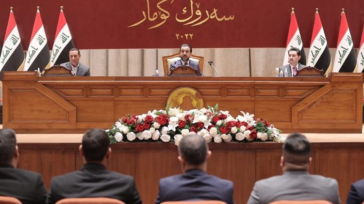Session au parlement irakien, le 7 février. 