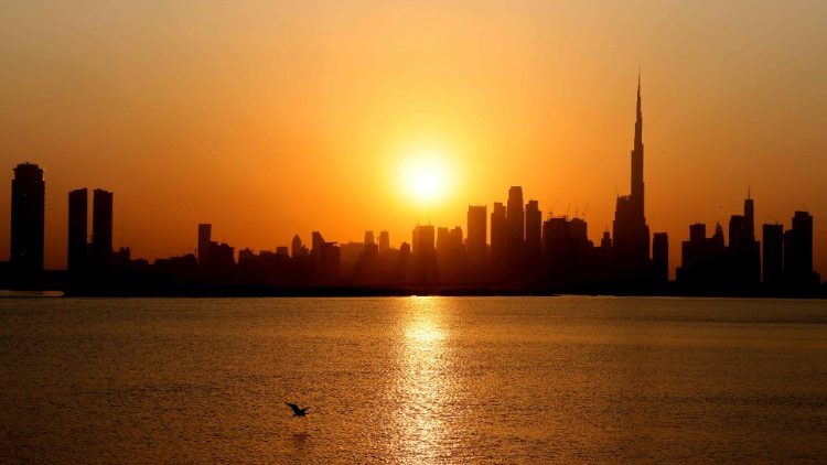 Una veduta di Dubai
