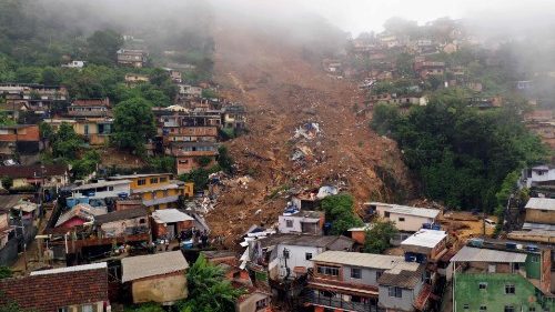 Papst: Beileid an Betroffene der Erdrutsche in Brasilien
