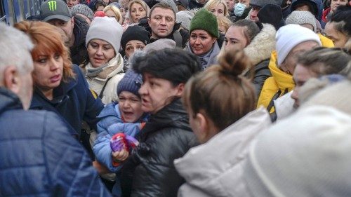 Ukrainer auf der Flucht: Traum vom Ende des Krieges