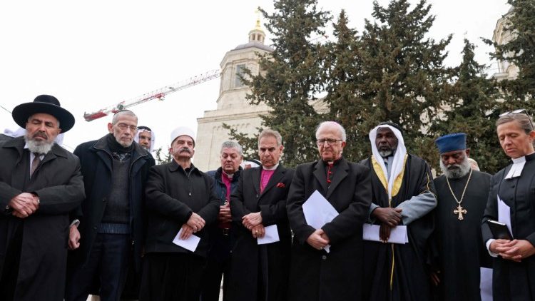 Religinių bendruomenių atstovų maldos susitikimas Jeruzalėje