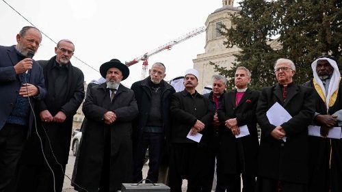 Jerusalén. Líderes religiosos piden por la paz en Ucrania