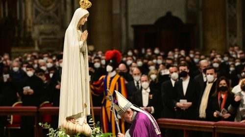 Franziskus weiht Russland und Ukraine dem Unbefleckten Herzen Marias