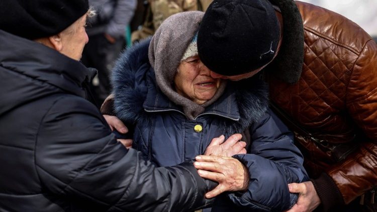 Una donna ucraina in lacrime  (AFP or licensors)