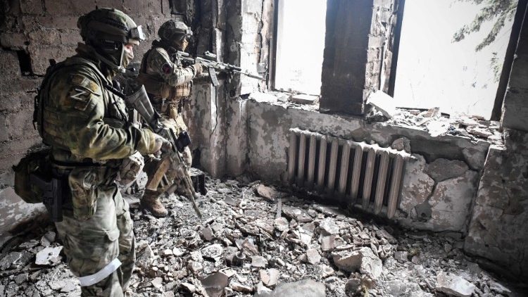 Soldaten in Mariupol