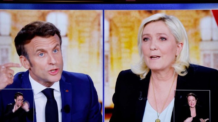 Das TV-Duell zwischen Macron und Le Pen am Donnerstagabend