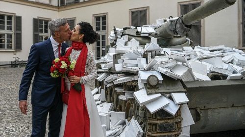 Ukraine: Trotz Kriegs viele Hochzeiten in der Ukraine
