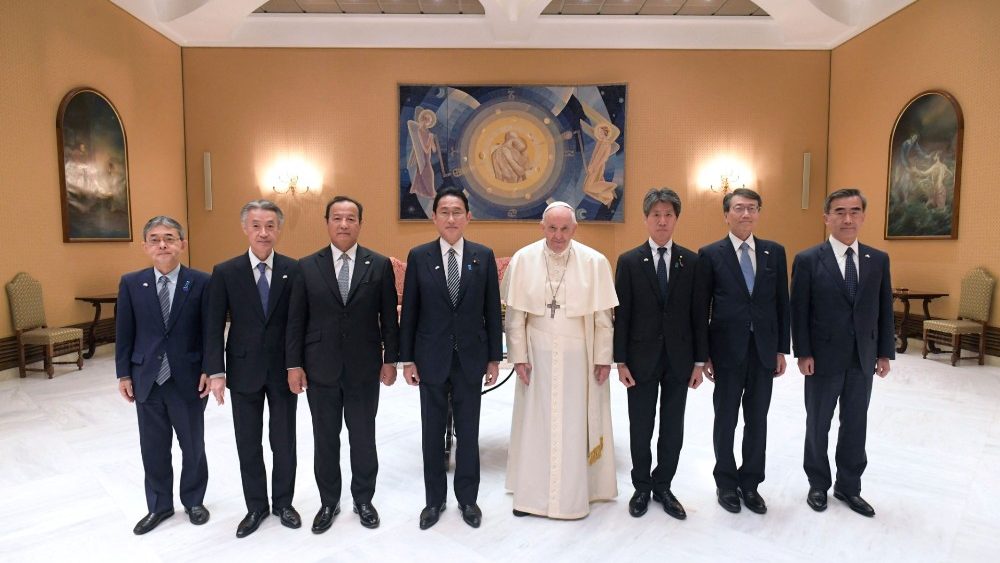 Japonská delegácia na návšteve vo Vatikáne