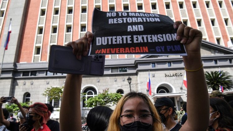 Proteste gegen die Präsidentschaftswahl auf den Philippinen