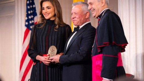 Vatikan: Jordanisches Königspaar erhält Path to Peace Award