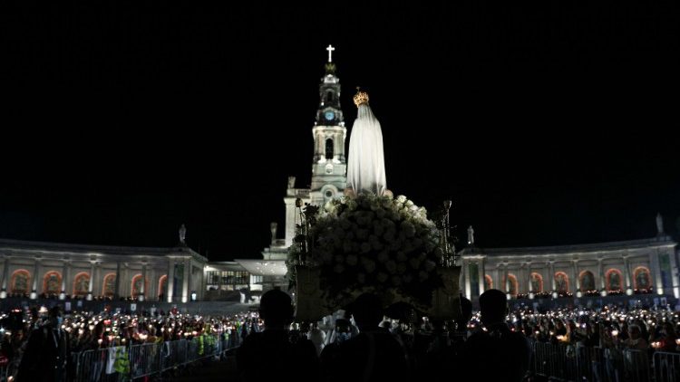 Santurio de Ftima, em Portugal, em 12 de maio de 2022. (Foto: AFP/ Filipe Amorim)