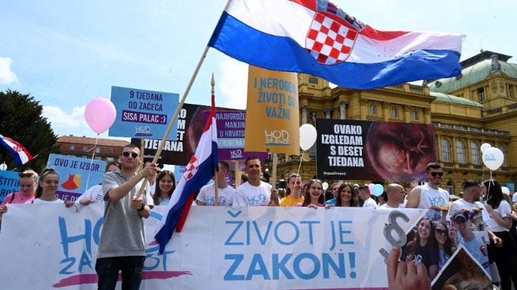 7. Hod za život u Zagrebu, 14. svibnja 2022. 
