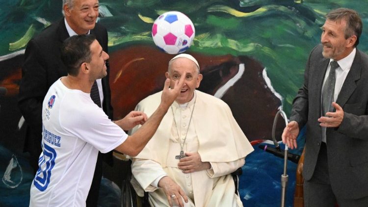 Papež in Ronaldino