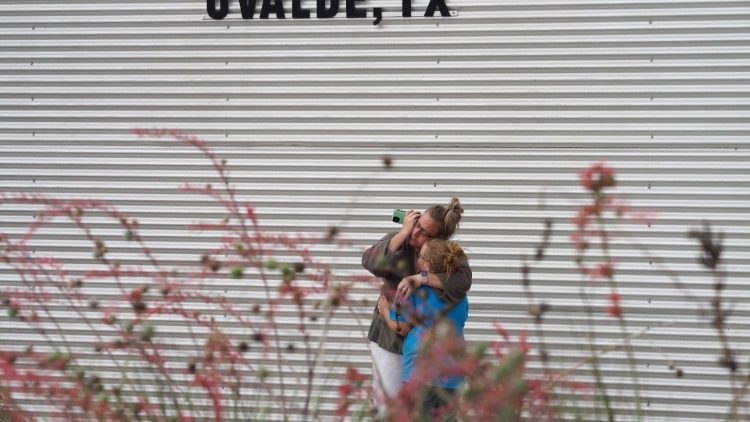 Tiroteo en la escuela primaria de Uvalde, Texas, martes 24 de mayo de 2022. (AFP)