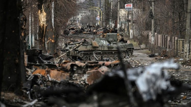 Imagens da devastação na Ucrânia (AFP ou licenciadores)