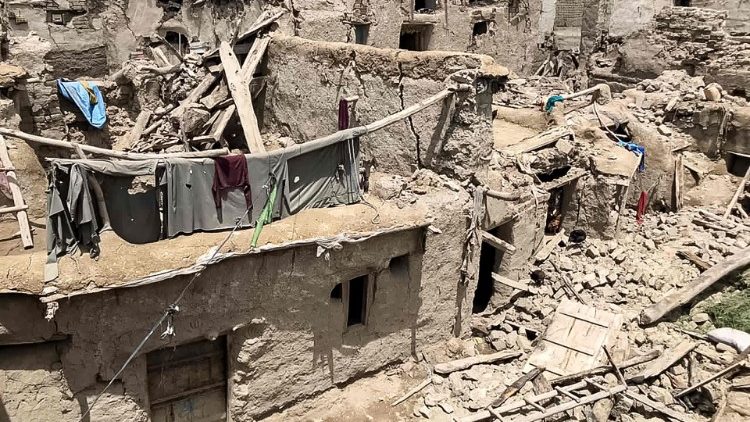 I danni provocati dal sisma in Afghanistan