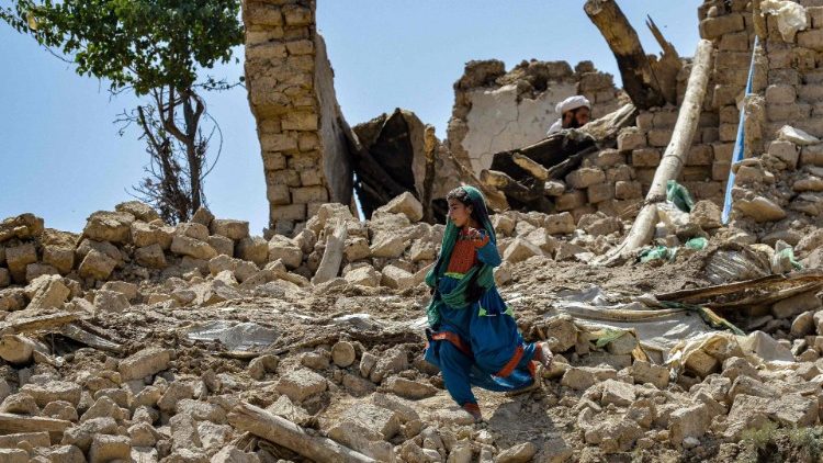 Damaged houses in Bernal district, Patika - Afghanistan