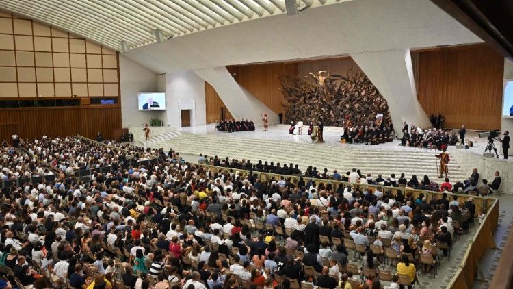 Audijencija kod pape Franje u Dvorani Pavla VI.