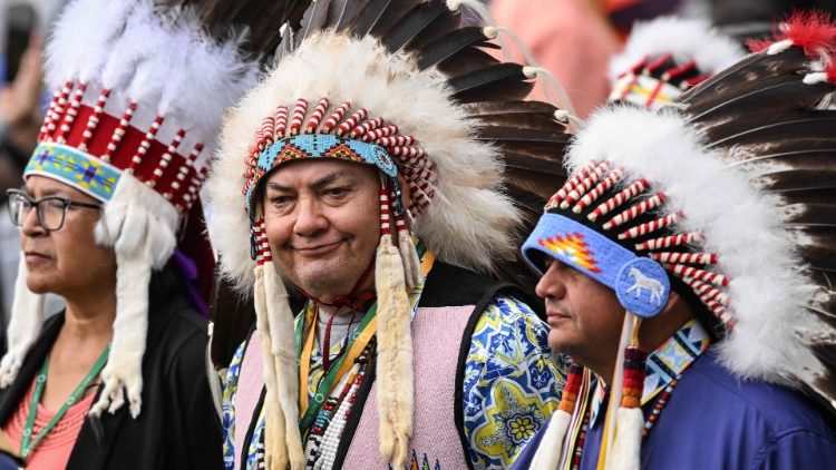 Kanadai indiánok területére látogatott a pápa