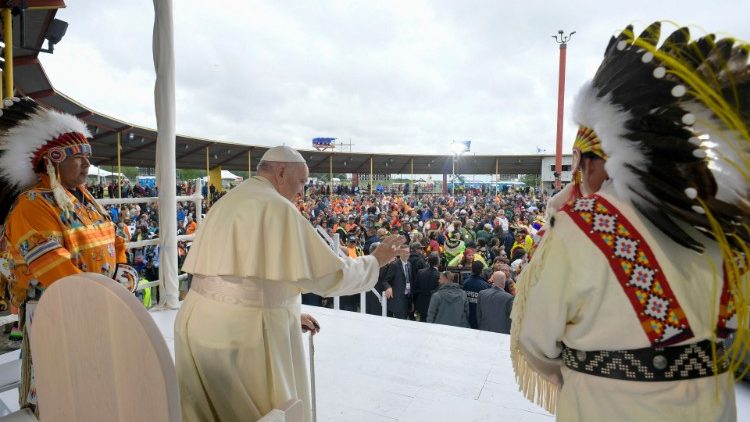 Papa Franjo u Maskwacisu