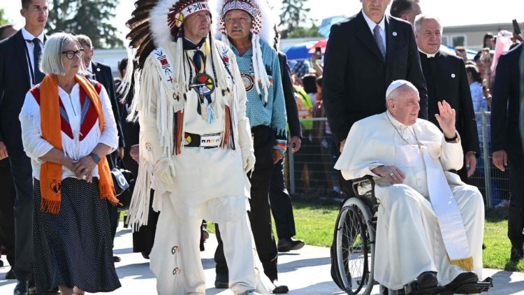 Baba Mtakatifu Francisko, Jumanne tarehe 26 Julai 2022 ameadhimisha Ibada ya Neno la Mungu kwenye Madhabau ya Kitaifa ya “Ziwa la Mtakatifu Anna” “Lac Ste. 