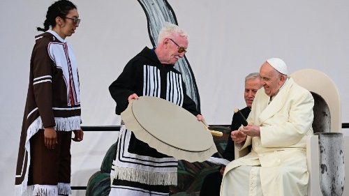 Papst an Inuit: „Ihr seid ein Licht, das niemand zu ersticken vermocht hat!“