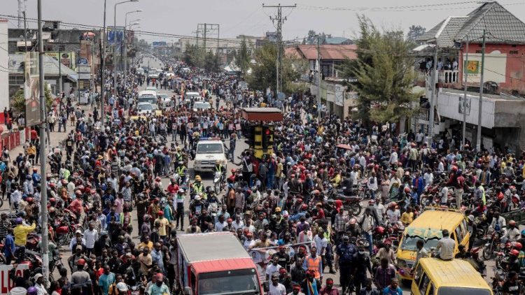 Proteste gegen die MONUSCO-Mission im Kongo