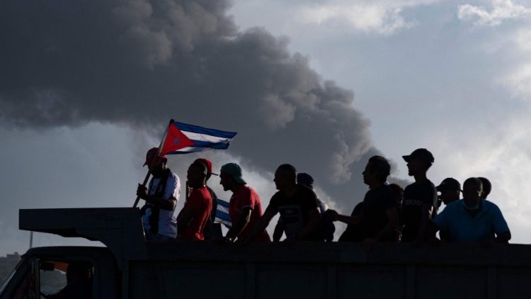 Incendio en Matanzas, Cuba