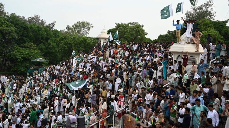 Pakistan feiert seine Unabhängigkeit