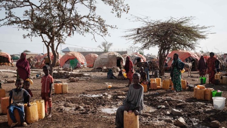 En septembre 2021, dans un camp de déplacés à cause de la sécheresse, à Hargeisa.