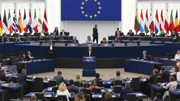 Una de las sesiones del Parlamento Europeo en Estrasburgo