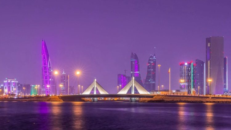 Vue sur Manama, la capitale de Bahreïn. 