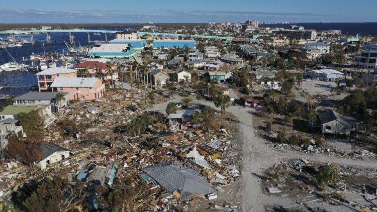 Последствия урагана "Ян" (Флорида, США, 2 октября 2022 г.)
