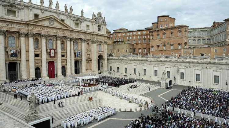 Святая Месса в Ватикане (9 октября 2022 г.)