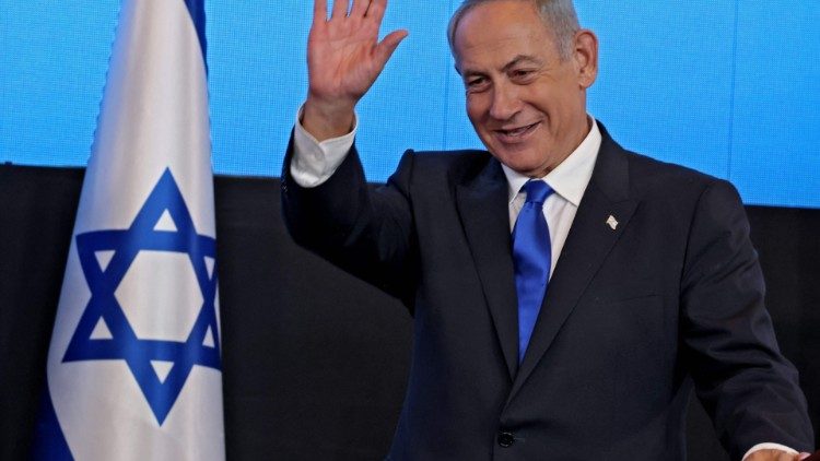L'ex premier israeliano Netanyahu 
