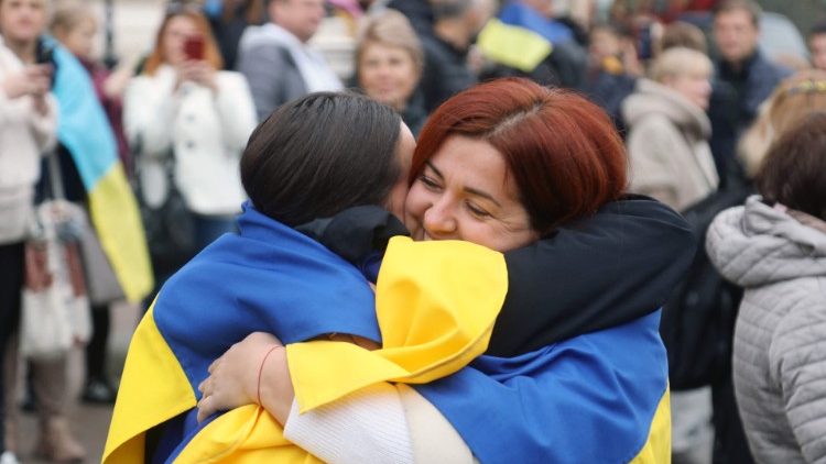 Freude in der Ukraine nach der Befreiung von Cherson