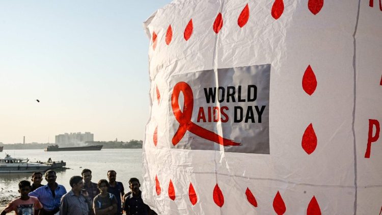 La campagna di sensibilizzazione sull'Aids in India