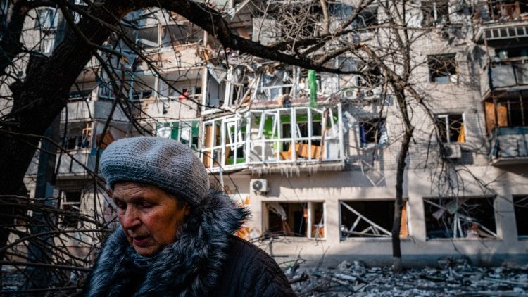 Many homes have been destroyed or left without power throughout Ukraine