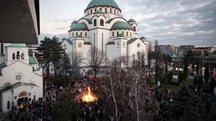 Orthodoxe Kirche in Belgrad