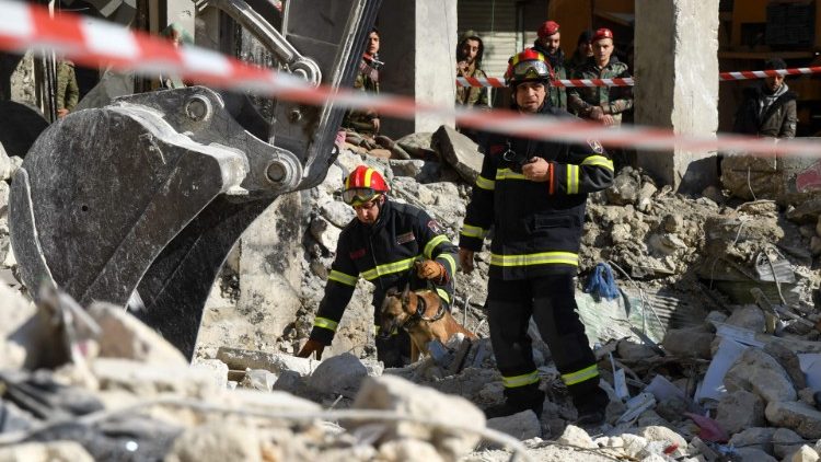 Aleppo po trzęsieniu ziemi