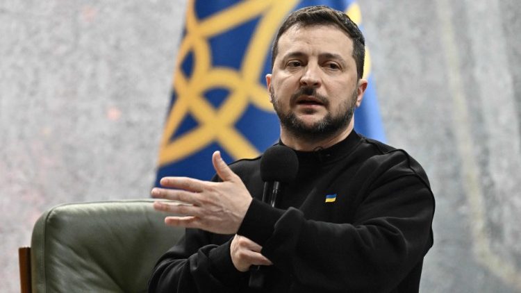 Ukrainian President Volodymyr Zelensky