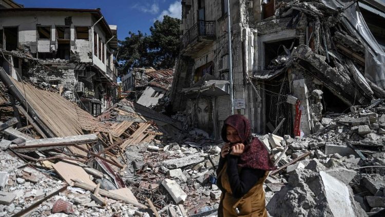 Hatay, Turcja, zniszczenia w wyniku trz?sienia ziemi z pocz?tku lutego 2023, 6 marca 2023