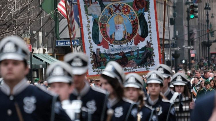 Szent Patrik napi felvonulás New York-ban