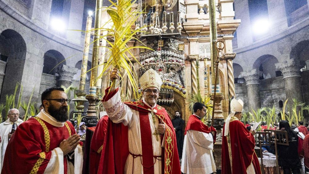 PALESTINIAN-ISRAEL-RELIGION-CHRISTIANITY-CATHOLIC-PALM SUNDAY