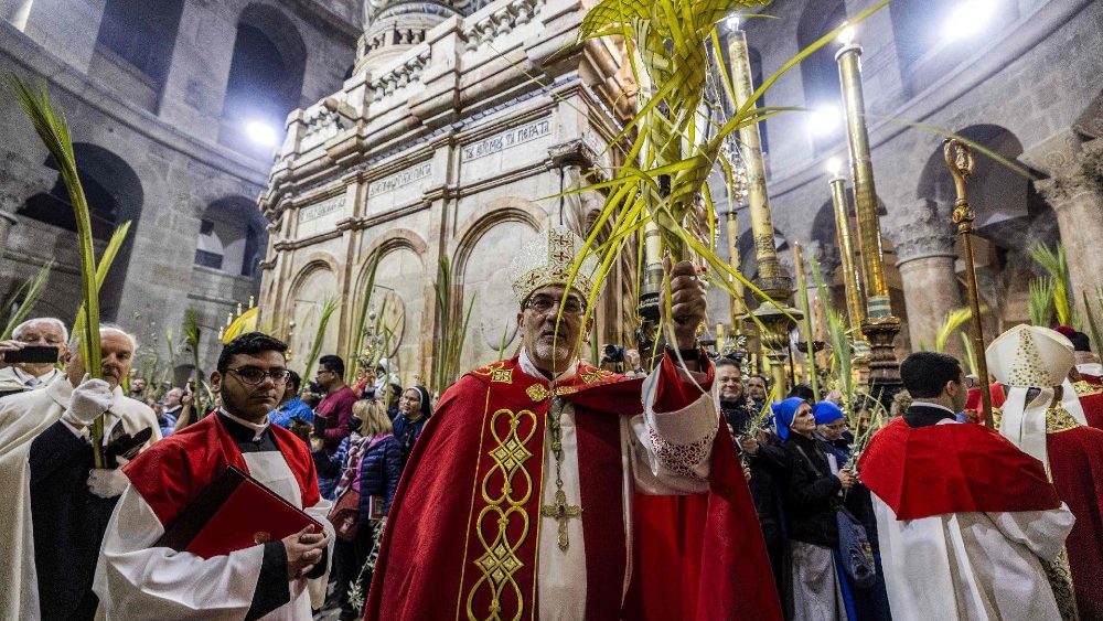 PALESTINIAN-ISRAEL-RELIGION-CHRISTIANITY-CATHOLIC-PALM SUNDAY