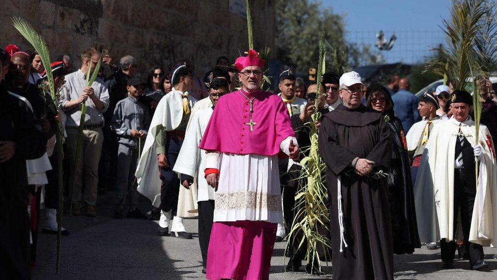 PALESTINIAN-ISRAEL-RELIGION-CHRISTIANITY-CATHOLIC-PALM SUNDAY